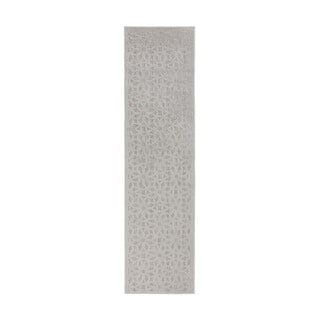 Siv zunanji tekač 230x66 cm Argento - Flair Rugs