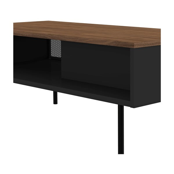 Klubska mizica s ploščo v dekorju hrasta 100x50 cm Radio - TemaHome-image-4