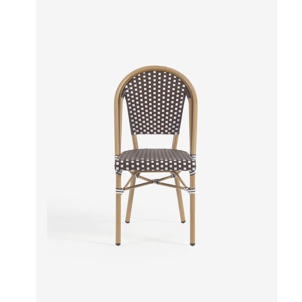 Belo-rjav vrtni stol Kave Home Marilyn-image-4