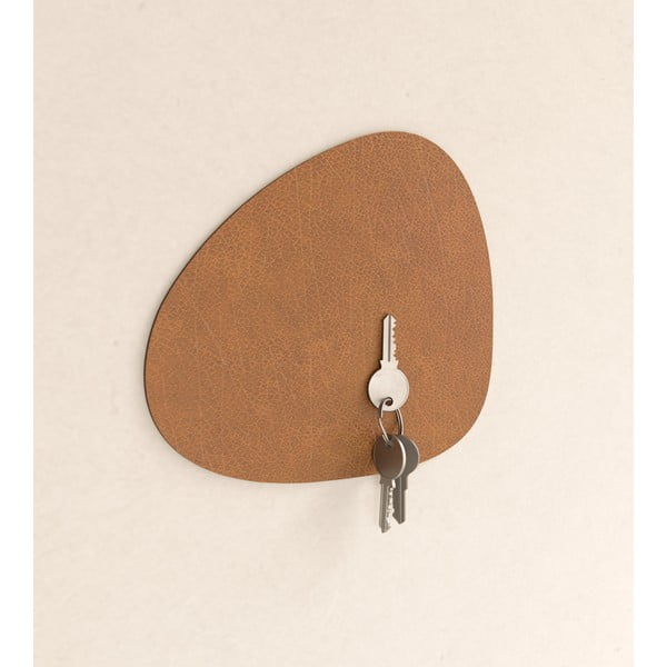 Obešalnik za ključe iz eko usnja Board XL Bull – LIND DNA-image-1