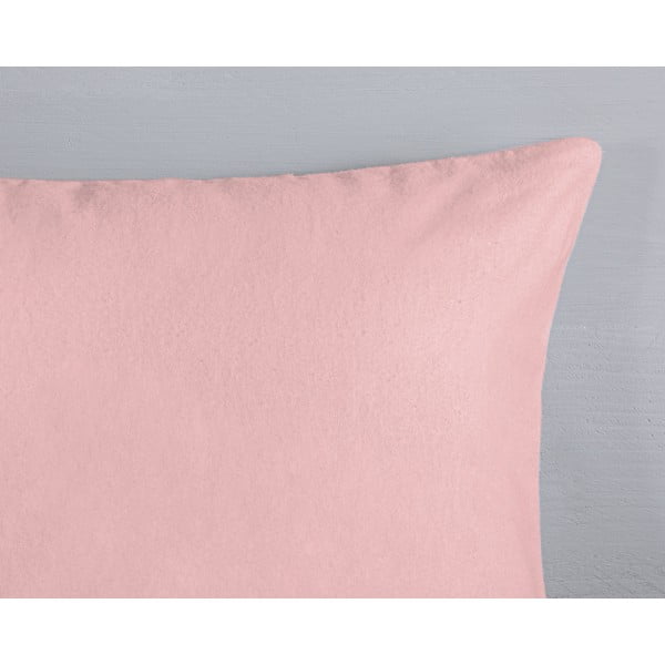 Rožnata enojna flanelna otroška posteljnina 140x200 cm Ladida – Good Morning-image-3