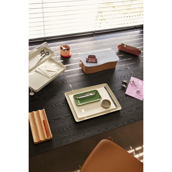 Keramični dekorativni pladnji v kompletu 2 ks 26x35 cm Amare – Hübsch-image-1