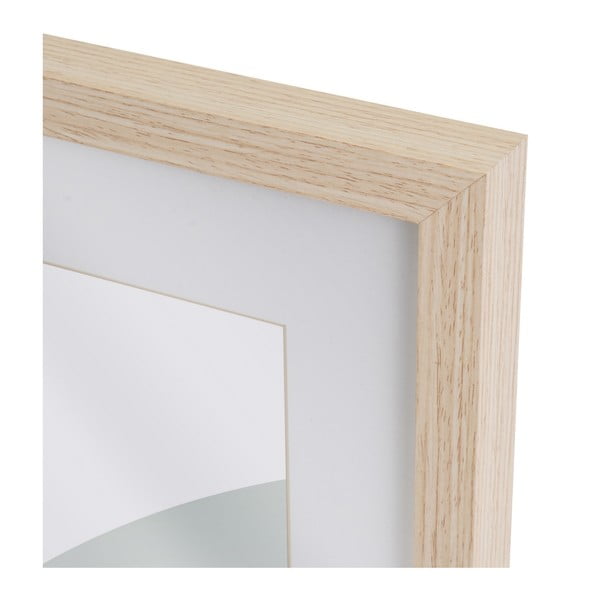 Stenski okvir v naravni barvi 32x42 cm Sencillo – Casa Selección-image-4