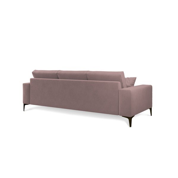 Cosmopolitan Design Lugano pudrasto roza kavč, 239 cm-image-2