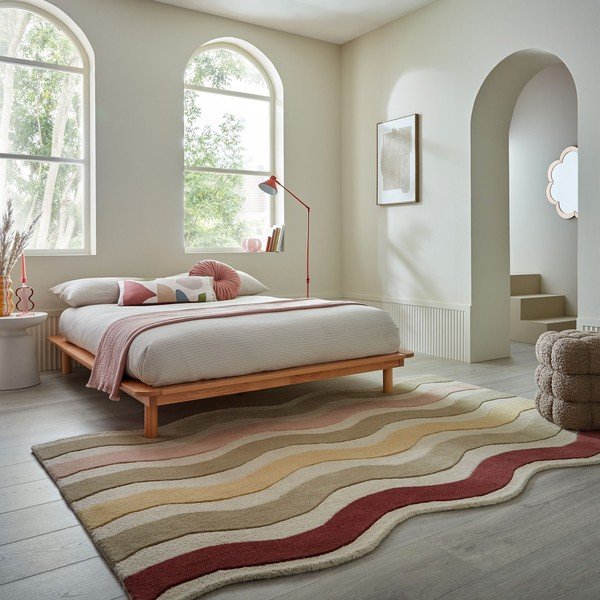 Ročno tkana volnena preproga 140x200 cm Cascade Wool – Flair Rugs-image-1