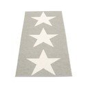 Svetlo siv zunanji in notranji tekač 70x150 cm Viggo Warm Grey – Pappelina
