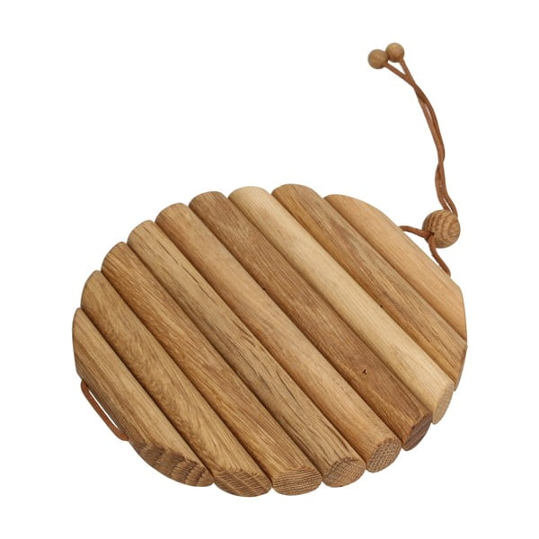 Podloga za vročo posodo iz hrastovega lesa Sagaform Nature-image-1