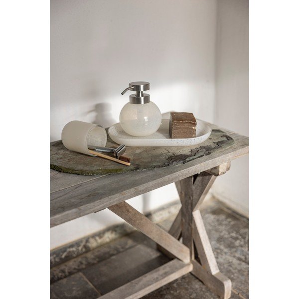 Steklen dekorativni pladenj 14x25,5 cm Opal – Mette Ditmer Denmark-image-2