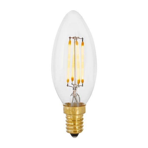 LED filament zatemnitvena žarnica s toplo svetlobo E14, 4 W Candle – tala