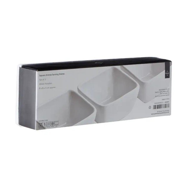 Komplet 3 porcelanastih servirnih skled Premier Housewares Entree-image-2