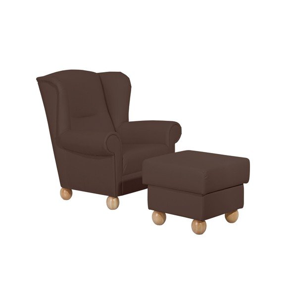 Max Winzer Monarch Brown Ottoman-image-2