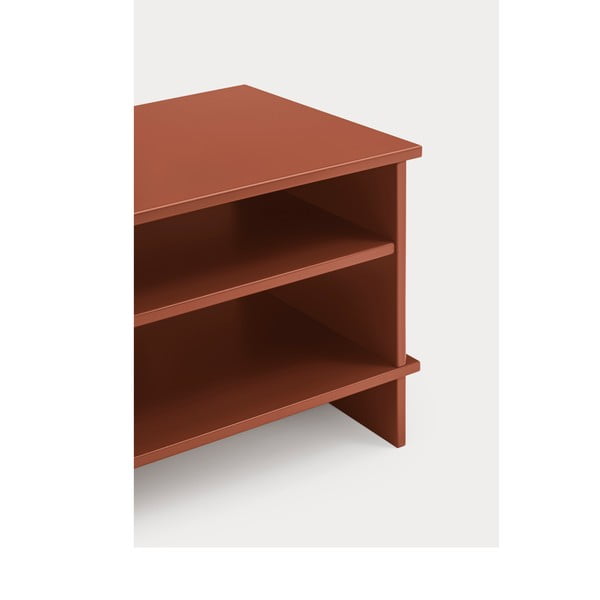 Opečnato oranžna nočna omarica s policami Inari – Teulat-image-3