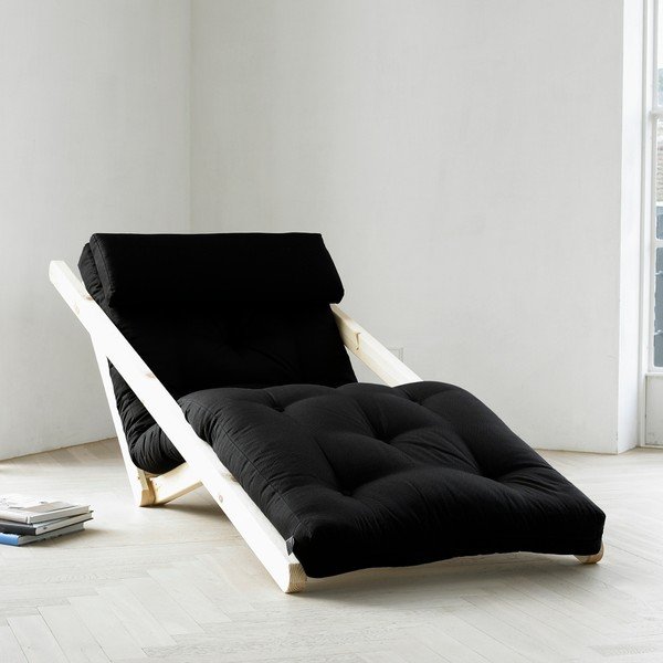 Karup Figo ležalnik, surov/črn, 70 cm-image-1