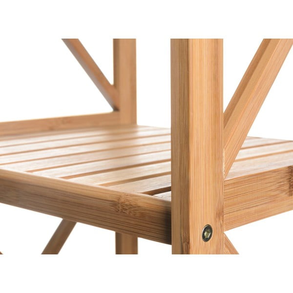 Bambusova kopalniška polica v naravni barvi 36,5x153 cm – Casa Selección-image-1