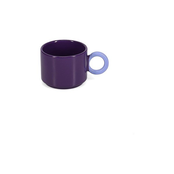 Temno vijolična skodelica iz kamenine 280 ml Lou – ONA-image-3