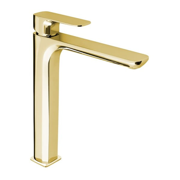 Stoječa armatura za umivalnik v zlati barvi Spy – Sapho