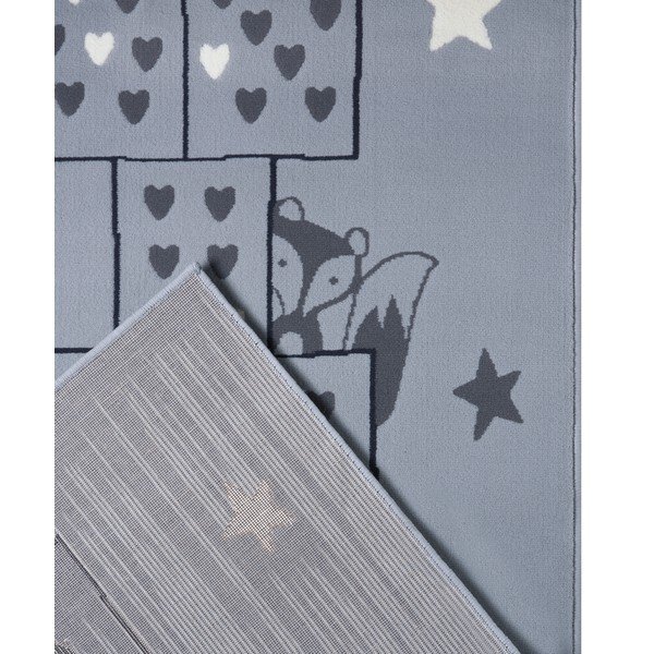 Otroška siva preproga Hanse Home Adventures Jump, 100 x 250 cm-image-1