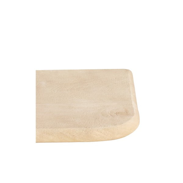 Polica iz masivnega manga v naravni barvi 50 cm Tarontu – Light & Living-image-3