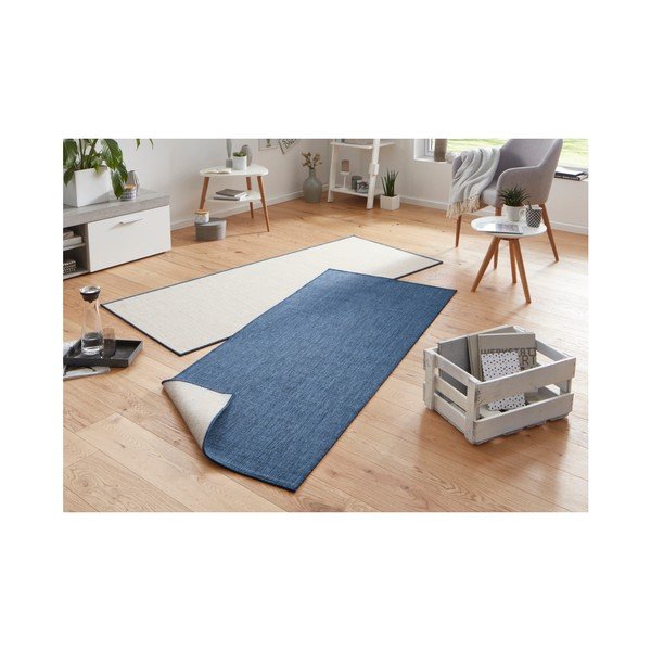 Modra zunanja preproga NORTHRUGS Miami, 80 x 250 cm-image-2
