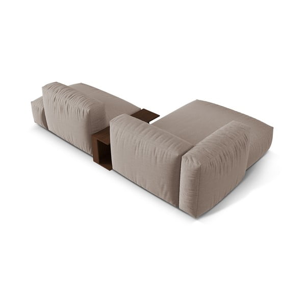 Bež kotna sedežna garnitura (levi kot) Martina – Micadoni Home-image-4