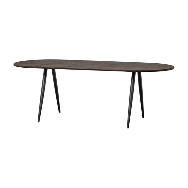 Jedilna miza s hrastovo mizno ploščo 90x220 cm Tablo – WOOOD-image-3