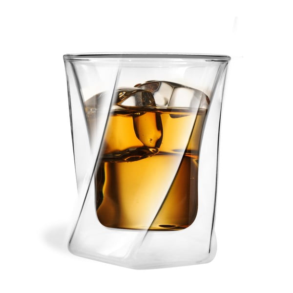 Dvostenski kozarec za viski Vialli Design, 300 ml-image-1