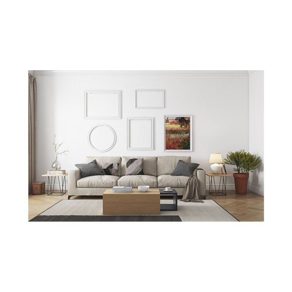 TemaHome Helix kavna mizica s črnimi nogami, 50 x 50 cm-image-2