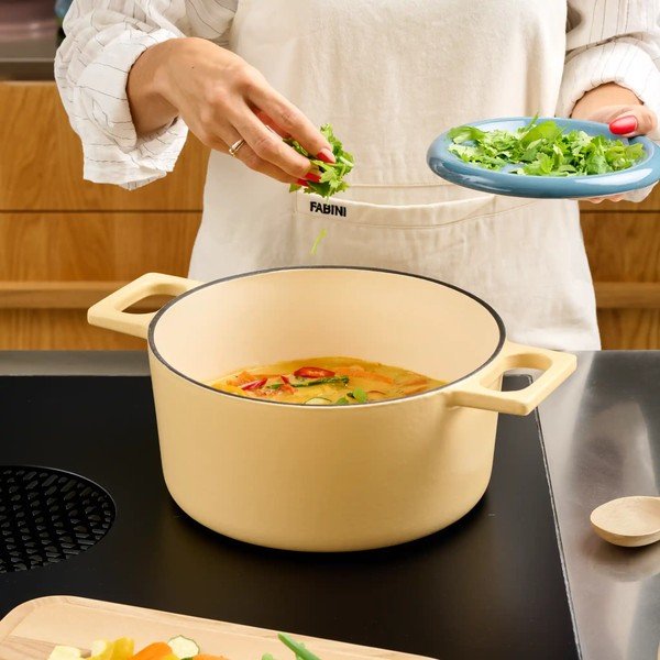 Litoželezen lonec s pokrovko za indukcijsko ploščo 5,5 l Mattia 3.0 – FABINI-image-1