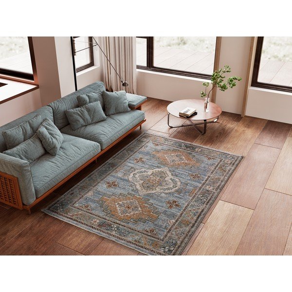 Modra preproga Universal Cambridge, 80 x 150 cm-image-1