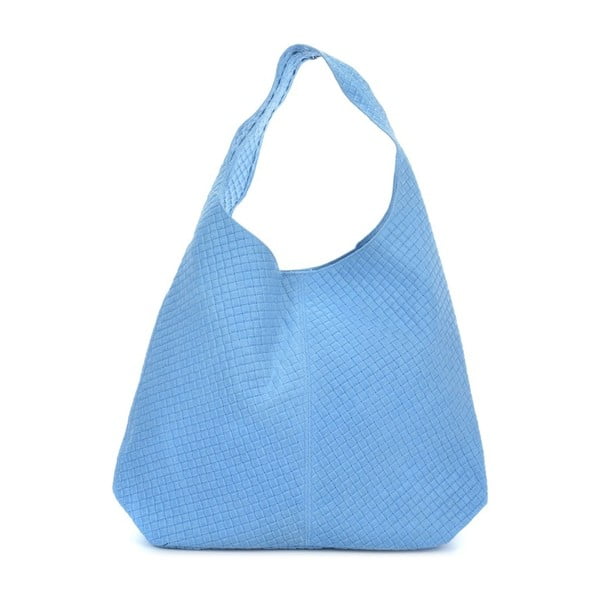 Modra usnjena torbica Mangotti Torbe Abelie