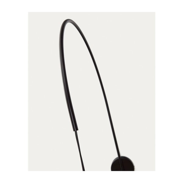 Stenska svetilka v črni in naravni barvi Rosella – Kave Home-image-2