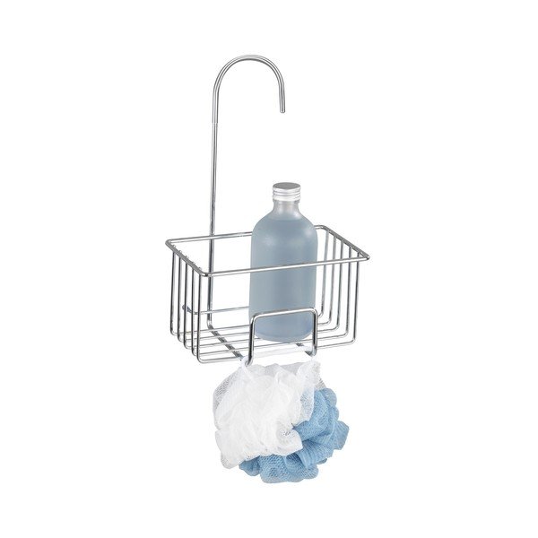 Viseča kopalniška polica iz nerjavečega jekla v sijajno srebrni barvi Milito – Wenko-image-2