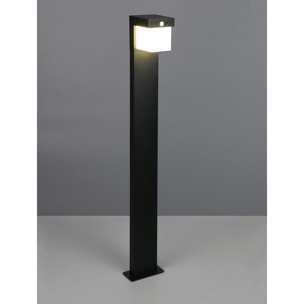 LED stebrična zunanja svetilka s solarnim panelom (višina 100 cm) Colombo – Reality-image-1