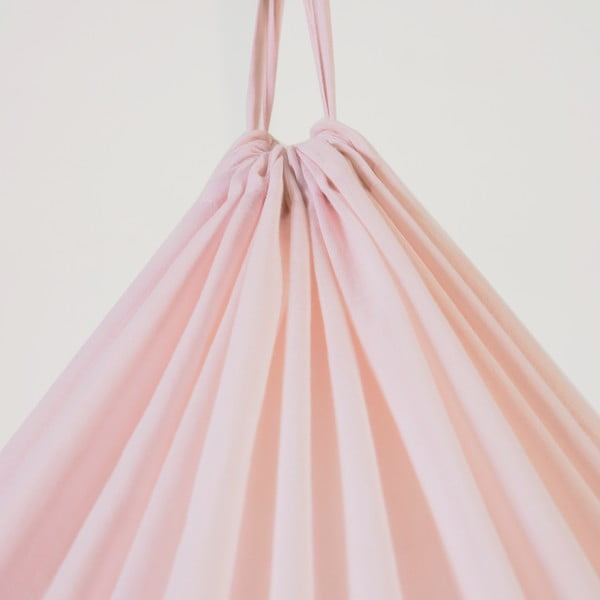 Svetlo roza bombažni baldahin Carelene - Kave Home-image-1