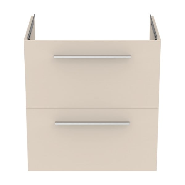 Bež stenska omarica za pod umivalnik 60x63 cm i.Life A – Ideal Standard