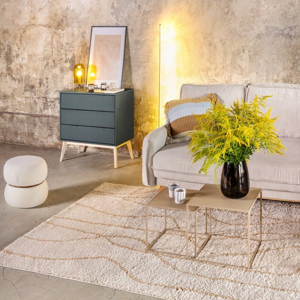 Kremno bela preproga 120x180 cm Routa – Universal-image-1