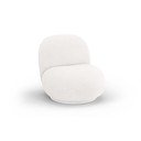 Bel fotelj iz tkanine bouclé Chuck – Micadoni Home