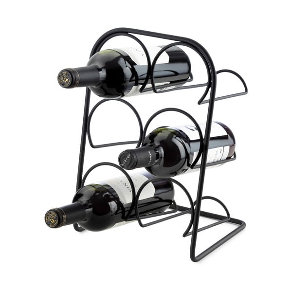 Kovinsko stojalo za vino za 6 steklenic – Compactor