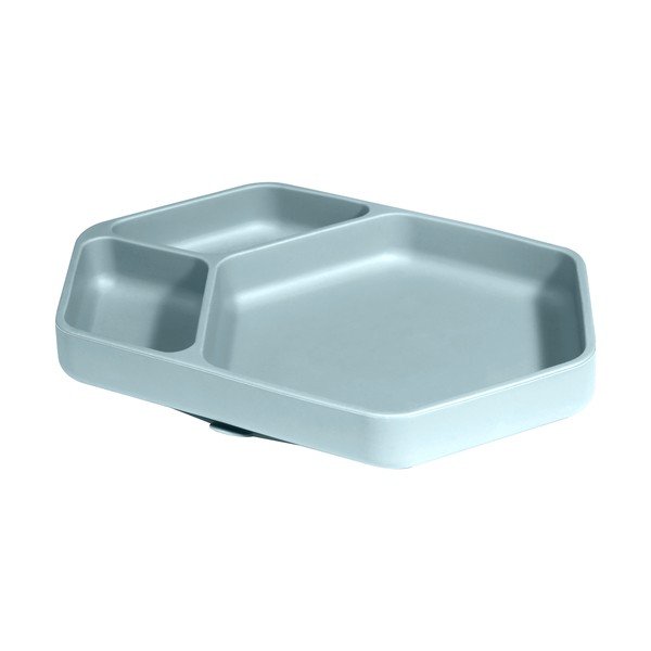 Moder silikonski otroški krožnik 16x25 cm – Kindsgut-image-2