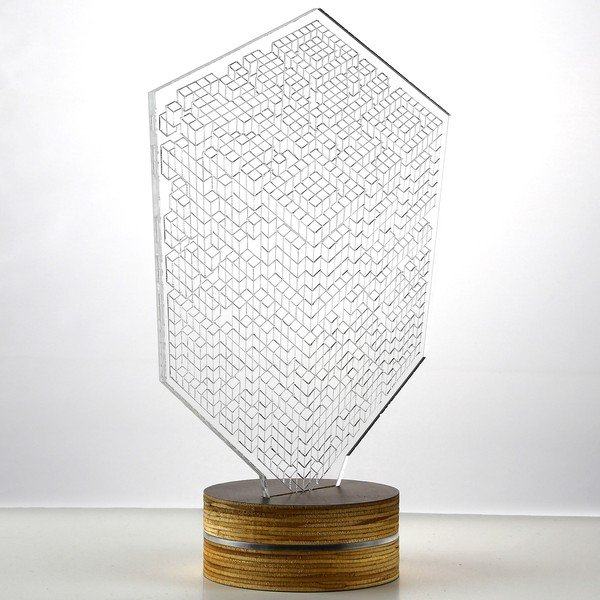 3D namizna svetilka Kvadrati-image-1