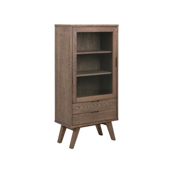 Rjava vitrina 72x145x36 cm – Actona-image-2