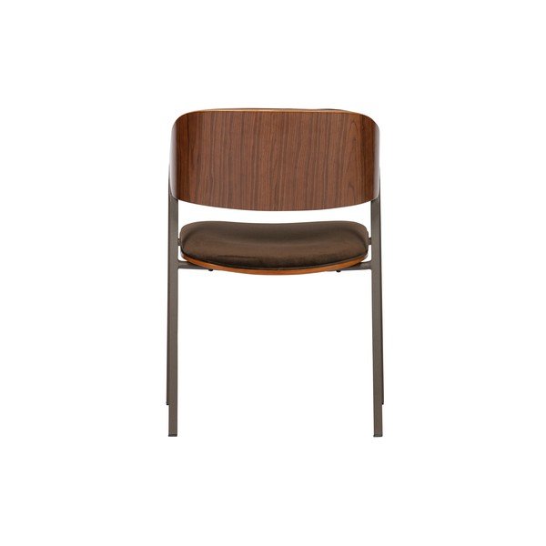 Komplet 2 rjavih jedilnih stolov BePureHome Clan Velvet-image-4