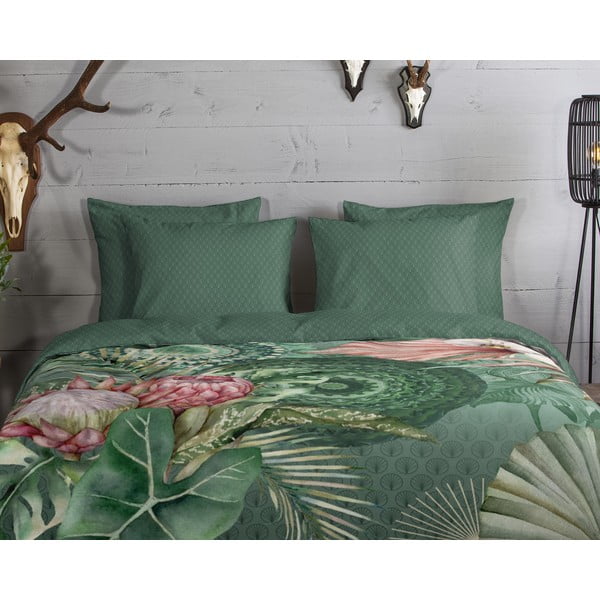 Zelena flanelna posteljnina 140x200 cm - HIP-image-2