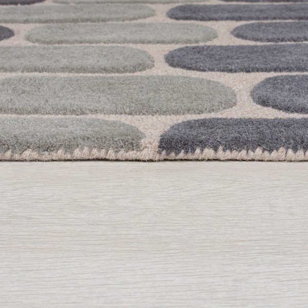 Siva volnena preproga Flair Rugs Fossil, 160 x 230 cm-image-3