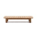 Vrtna miza iz tikovine 70x140 cm Tirant - Kave Home
