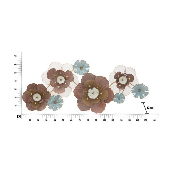 Kovinska viseča dekoracija Mauro Ferretti Flower Opas, 154 x 66 cm-image-2