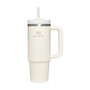 Kremno bela termovka s slamico iz nerjavečega jekla 890 ml Quencher H2.O FlowState™ Tumbler Cream 2.0 – Stanley