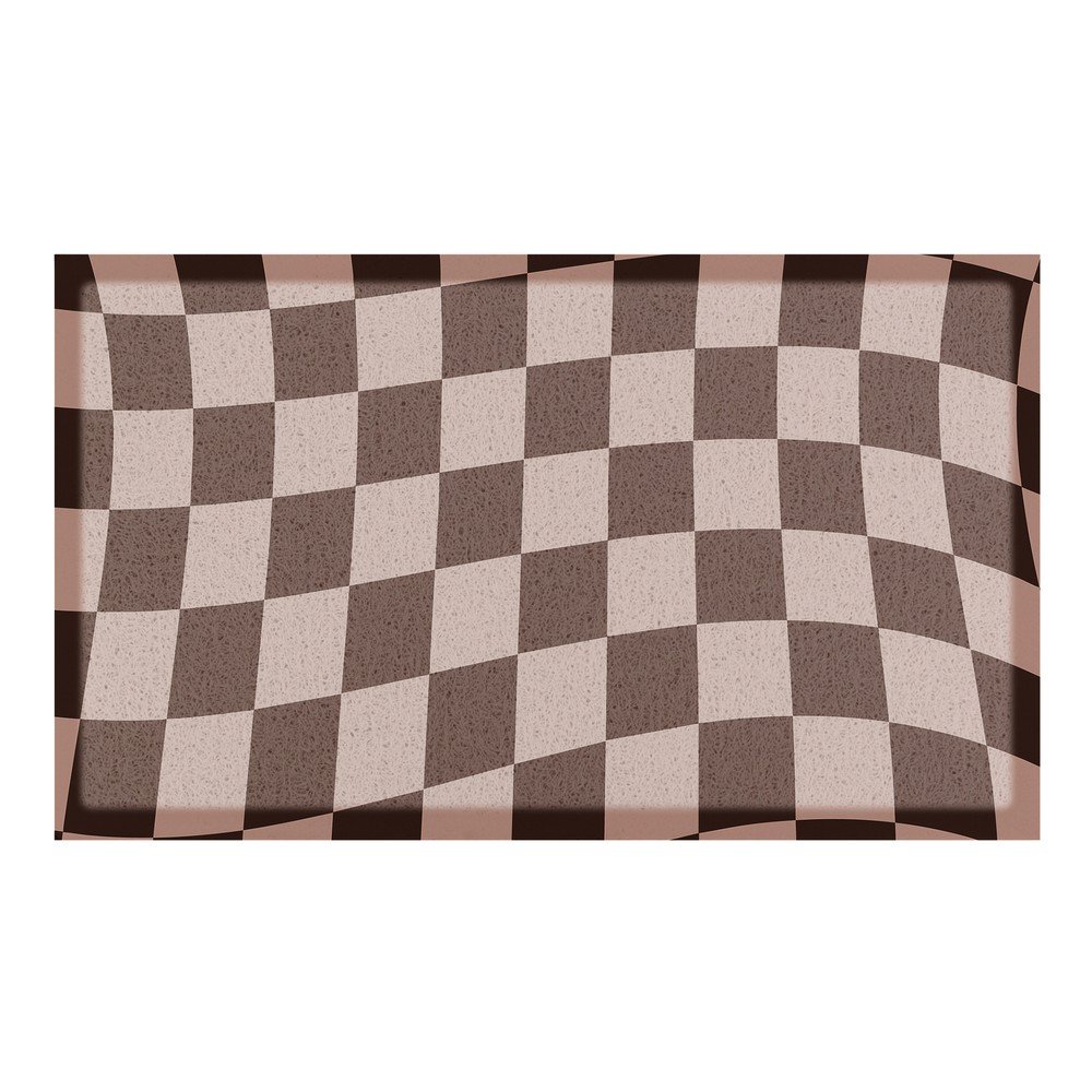 Predpražnik iz PVC-ja 40x70 cm Checkerboard