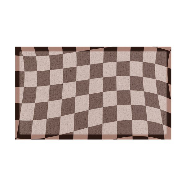 Predpražnik iz PVC-ja 40x70 cm Checkerboard – Artsy Doormats