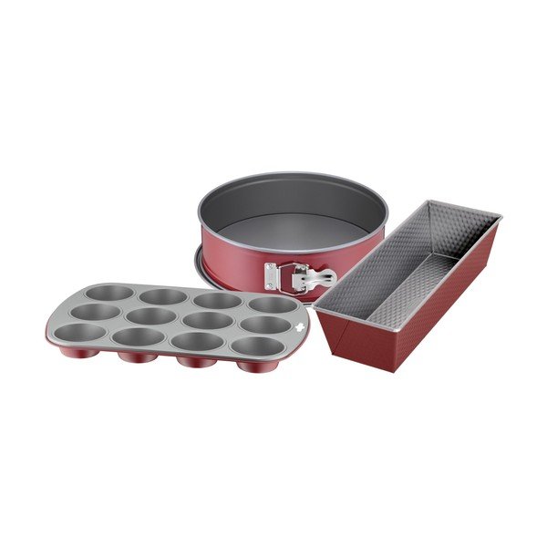Rdeči set za peko Kaiser Classic Plus